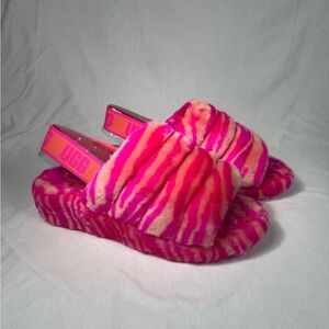 UGG - Fluff Yeah Slide Zebra